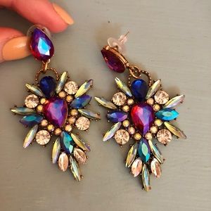 Colorful Pageant Earrings
